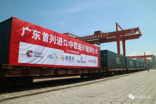 廣東首列進口中歐班列抵達石龍，助力廣州物流公司拓展國際業務